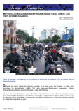 MOTOCICLISTAS CUBANOS ENTREGAN JUGUETES EL DÍA DE LOS TRES HOMBRES SABIOS